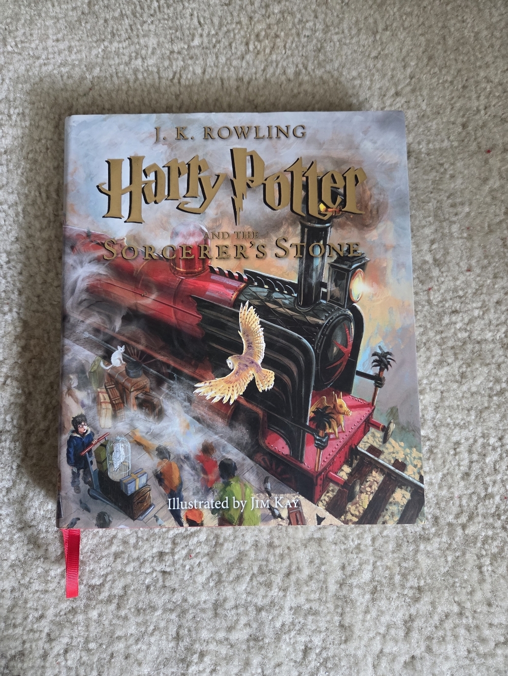Harry Potter and the Sorcerer's Stone Illustrated Edition - Brand New